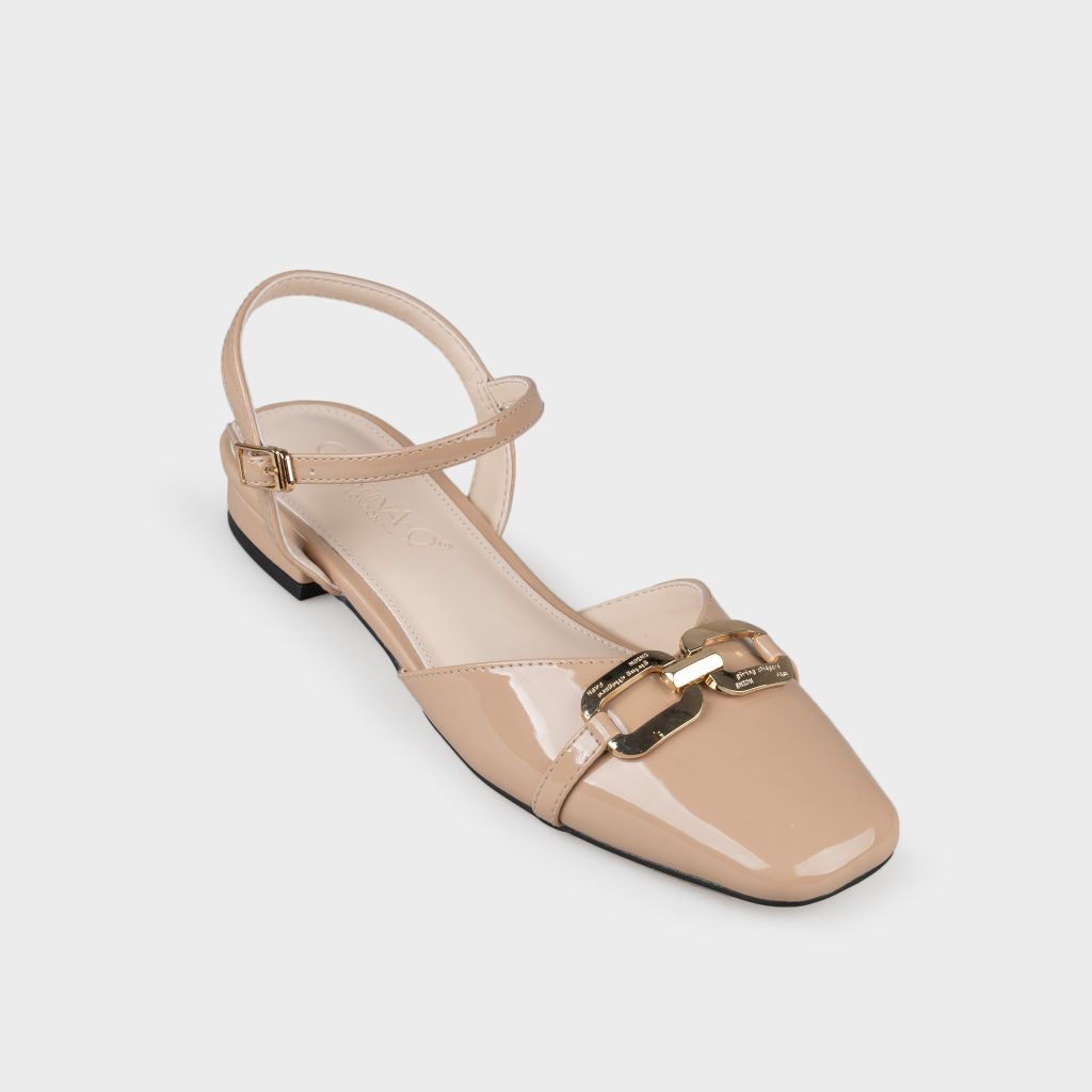 Giày Búp Bê Nữ Mũi Tròn CHRISTINA-Q GBB196G