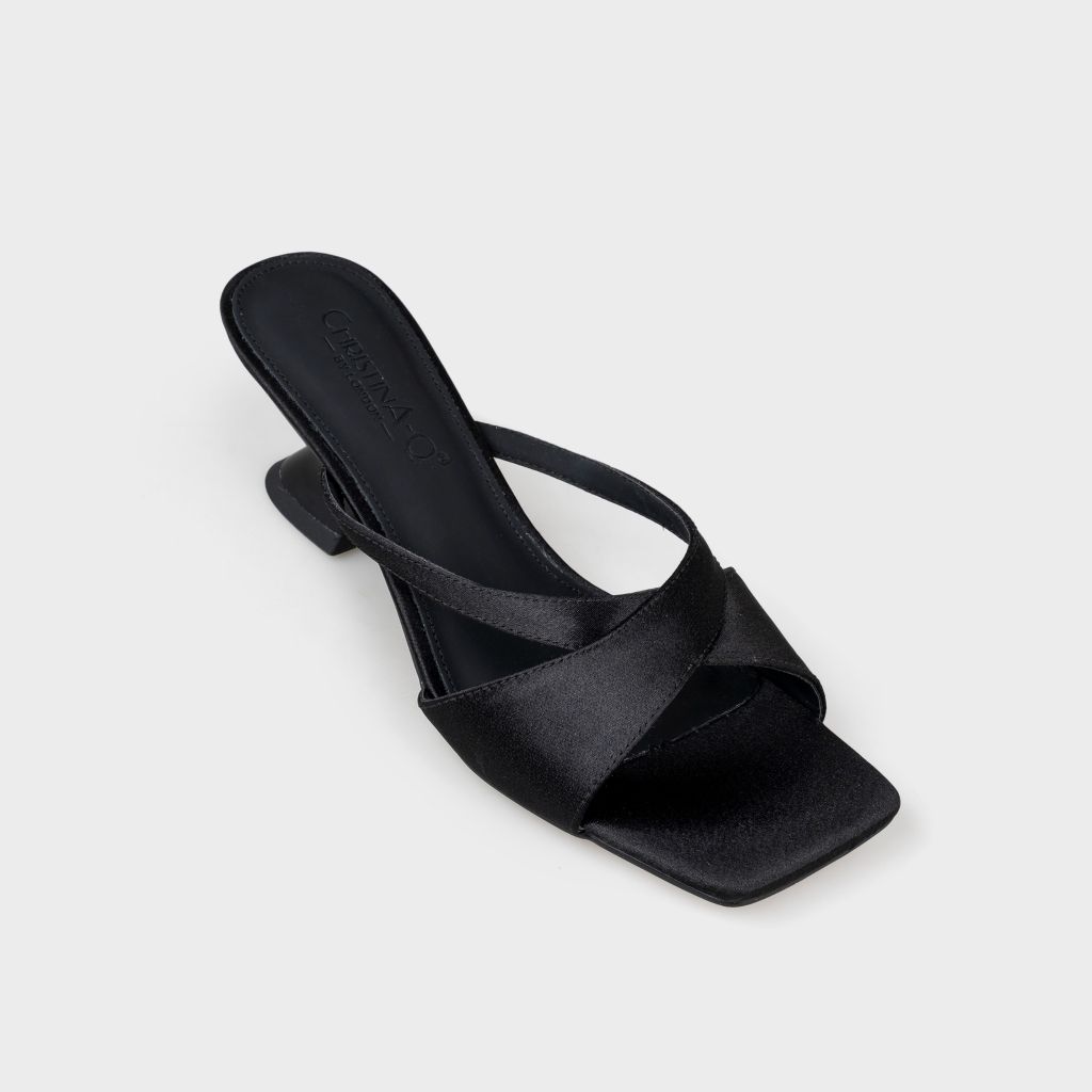 Guốc Nữ Gót Trụ CHRISTINA-Q GUN121G