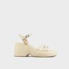 Giày Sandals Nữ Đế Xuồng CHRISTINA-Q XDX155G