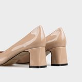 Giày Nữ Cao Gót Bít Mũi Tròn CHRISTINA-Q GBT104G