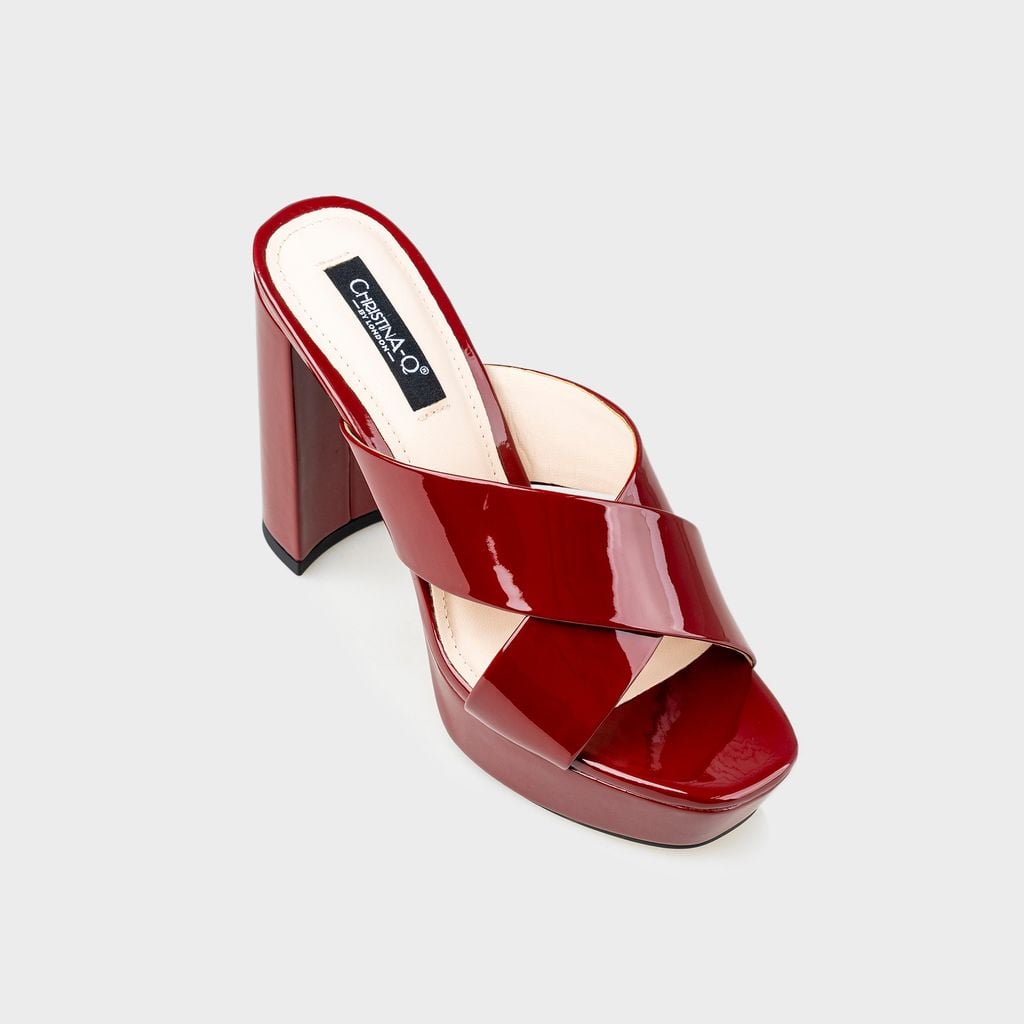 Guốc Nữ Gót Trụ CHRISTINA-Q GUN116H