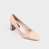 Giày Nữ Cao Gót Bít Mũi Vuông CHRISTINA-Q GBV150G