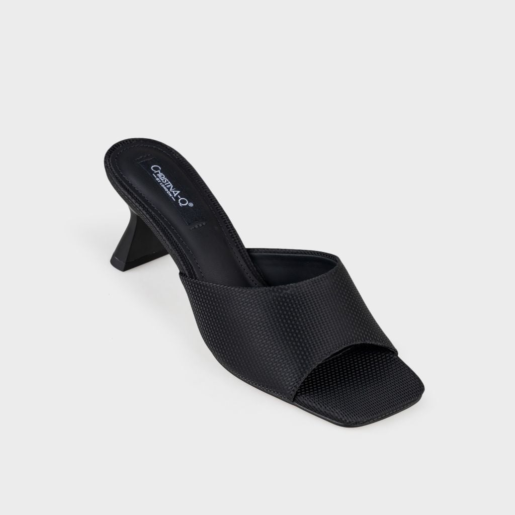 Guốc Nữ Gót Trụ CHRISTINA-Q GUN113G