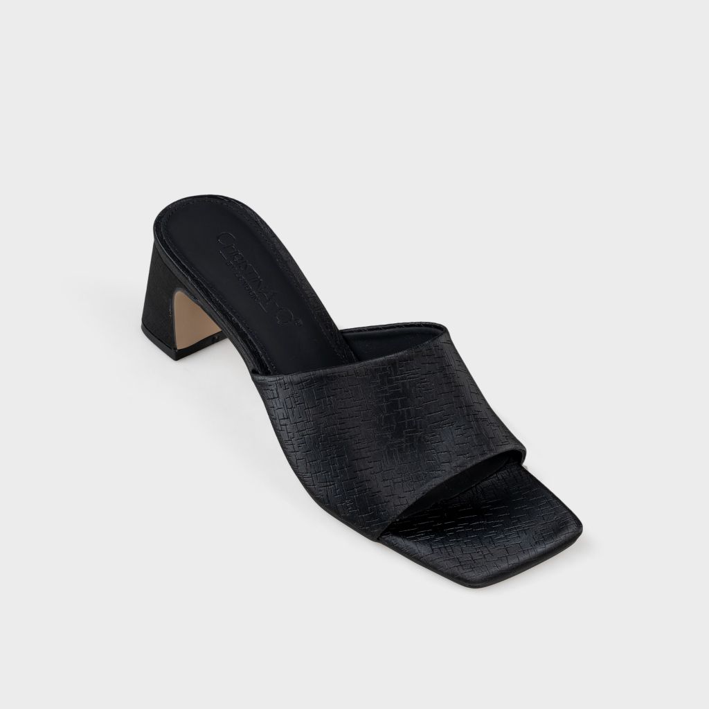 Guốc Nữ Gót Trụ CHRISTINA-Q GUN120G