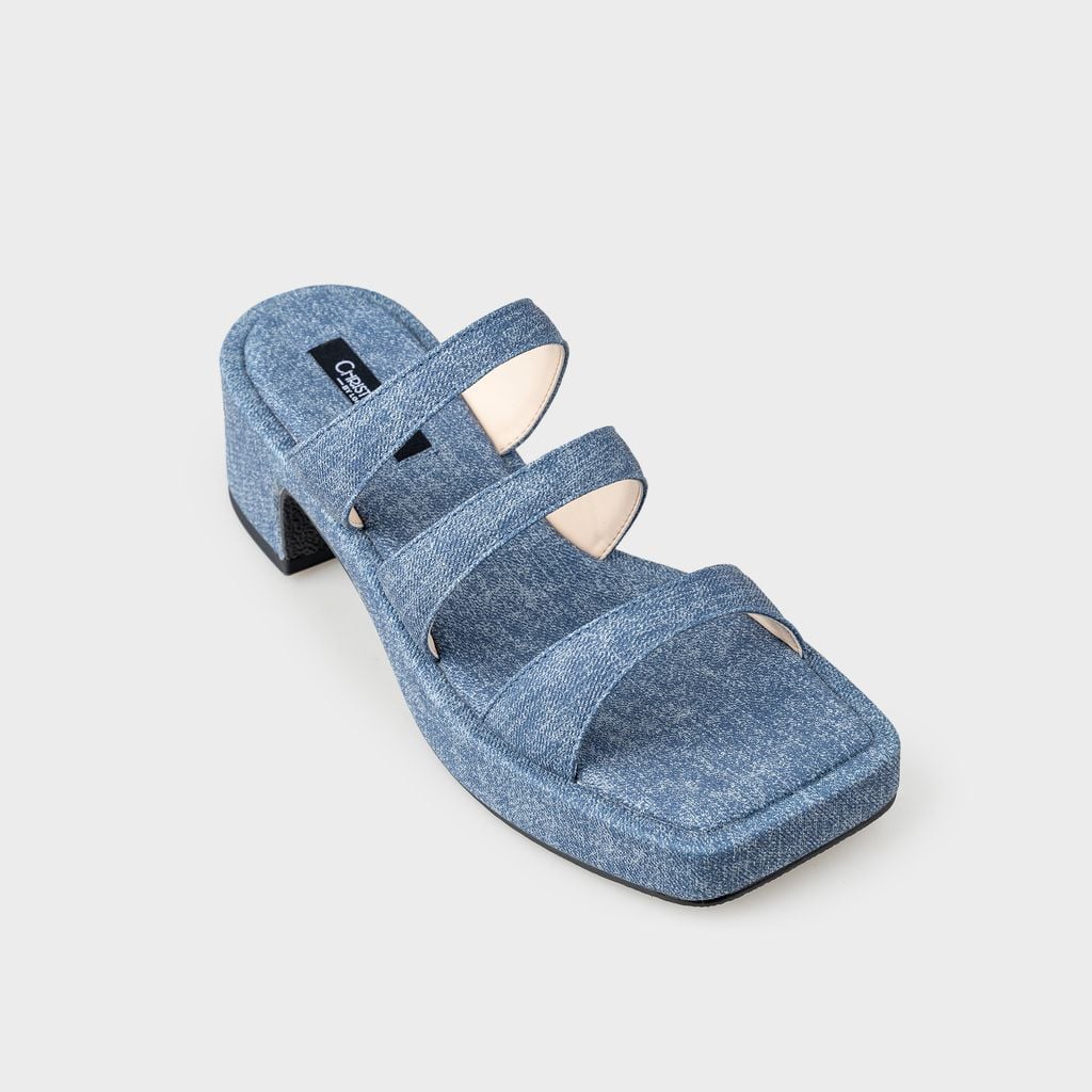 Guốc Nữ Gót Trụ CHRISTINA-Q GUN118G