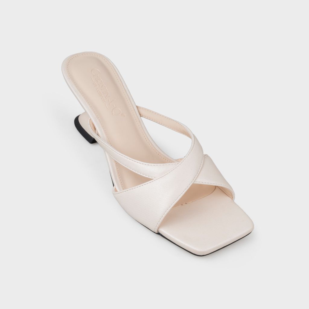 Guốc Nữ Gót Trụ CHRISTINA-Q GUN121G