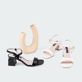 Giày sandals nữ gót trụ ChristinA-Q XDN294