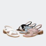 Giày sandals nữ gót trụ ChristinA-Q XDN299