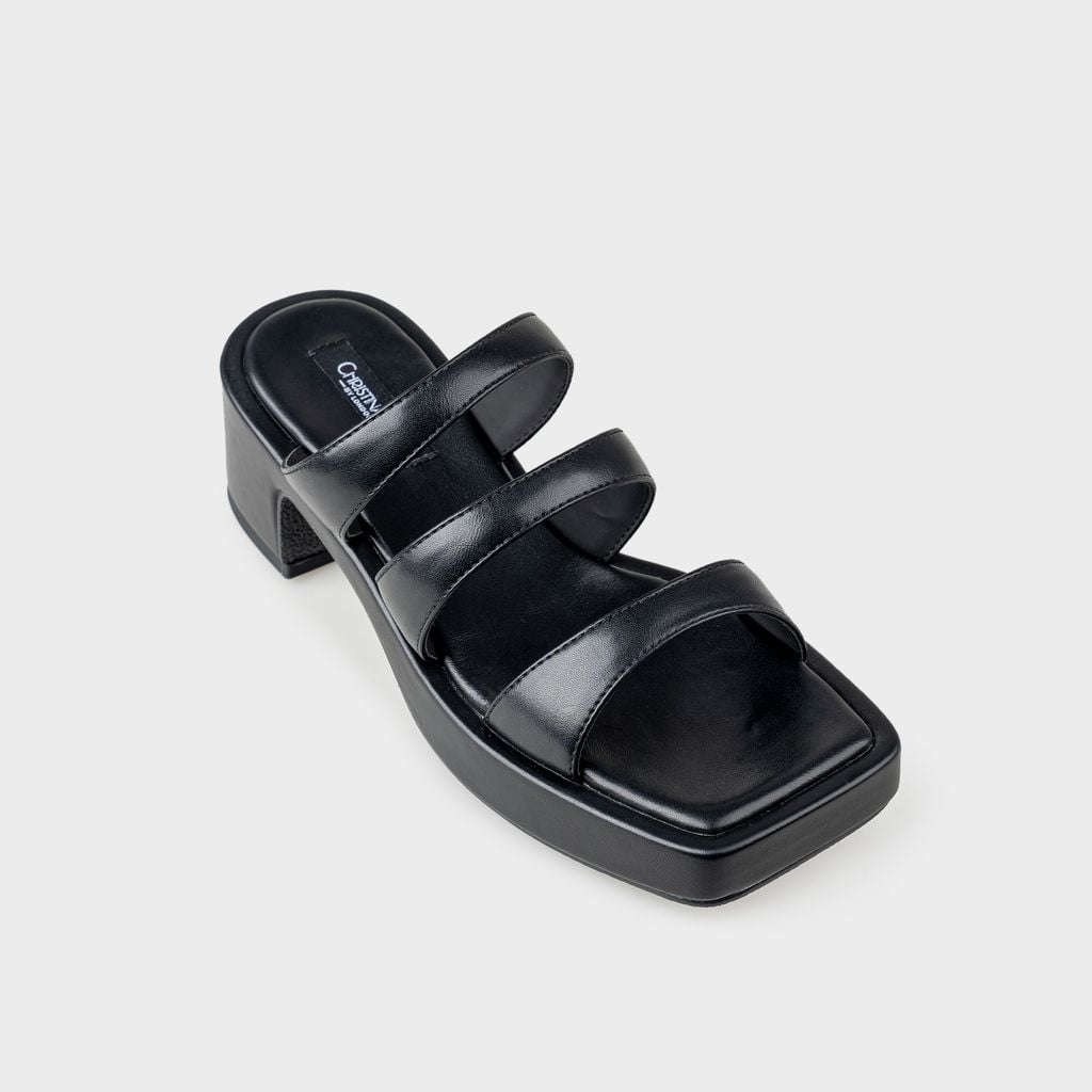 Guốc Nữ Gót Trụ CHRISTINA-Q GUN118G