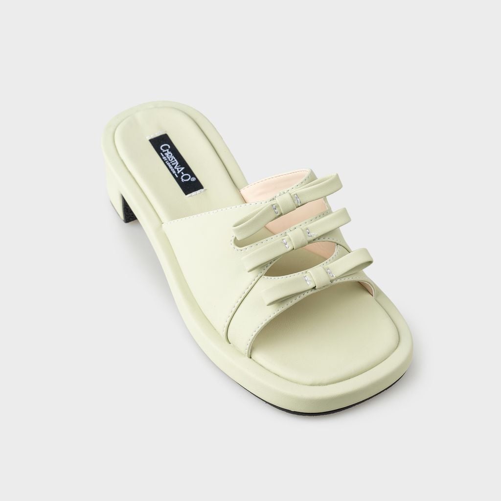 Guốc Nữ Gót Trụ CHRISTINA-Q GUN119G