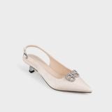 Giày Nữ Cao Gót Bít Mũi Nhọn CHRISTINA-Q GBN408G