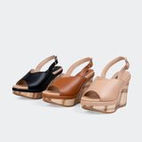 Giày sandals nữ đế xuồng ChristinA-Q XDX128