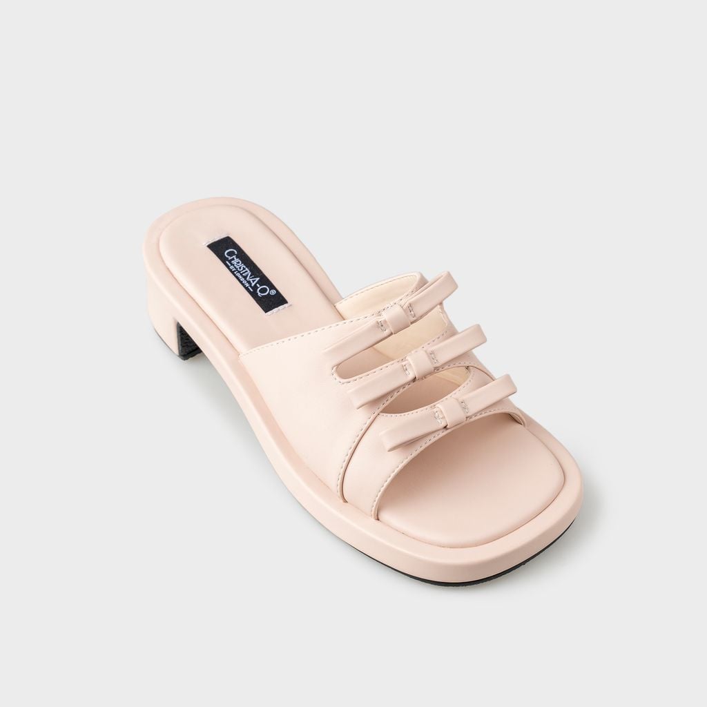 Guốc Nữ Gót Trụ CHRISTINA-Q GUN119G