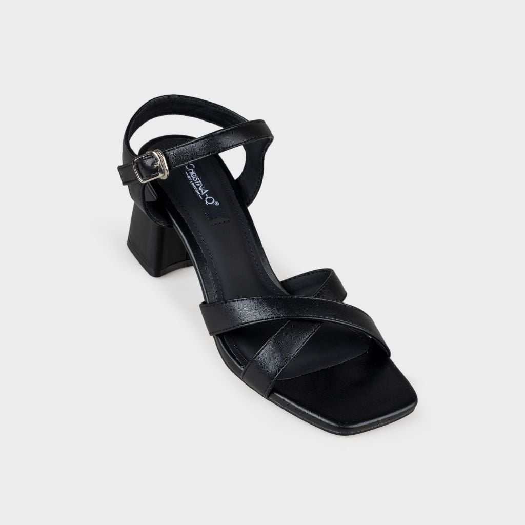 Giày Sandals Nữ Gót Trụ CHRISTINA-Q XDN379G