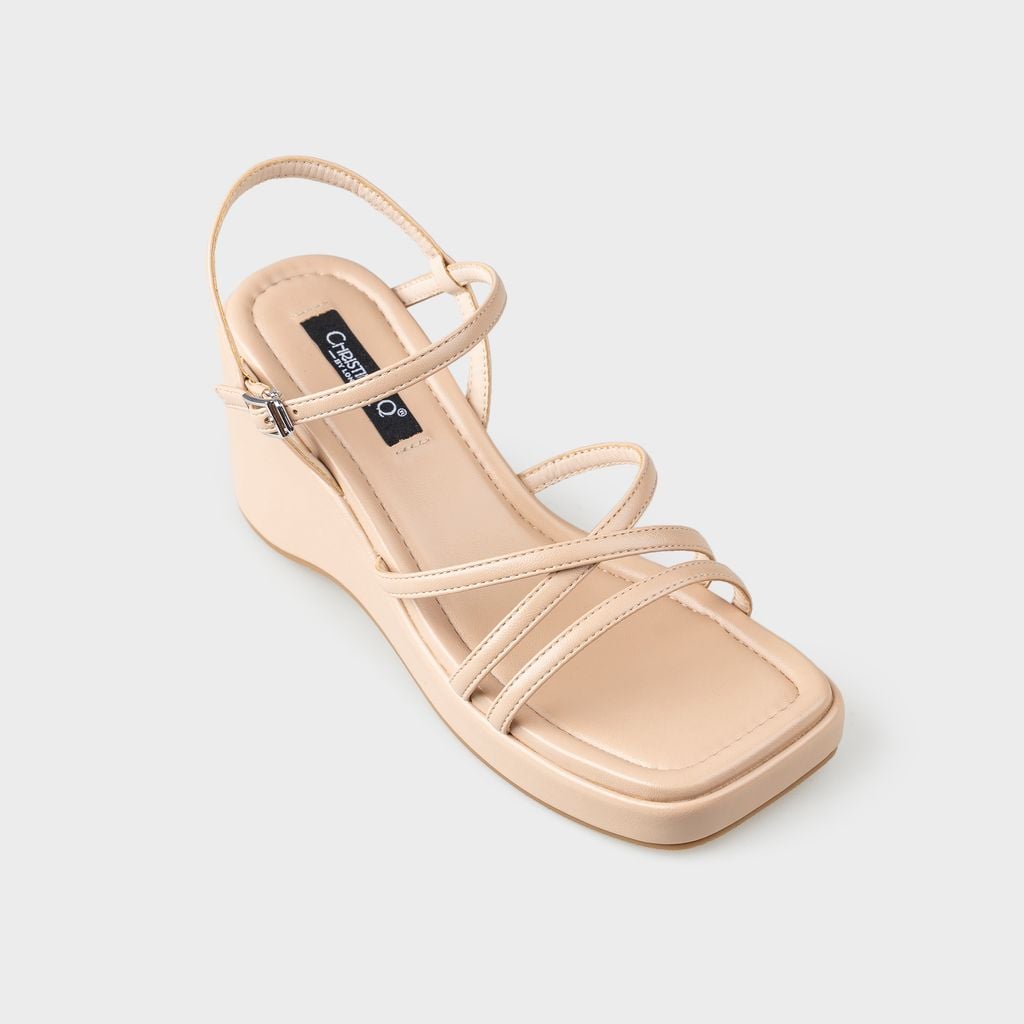 Giày Sandals Nữ Đế Xuồng CHRISTINA-Q XDX159G