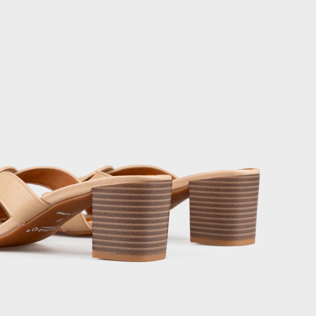 Guốc Nữ Gót Trụ CHRISTINA-Q GUN111G