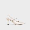 Giày Nữ Cao Gót Bít Mũi Nhọn CHRISTINA-Q GBN390F