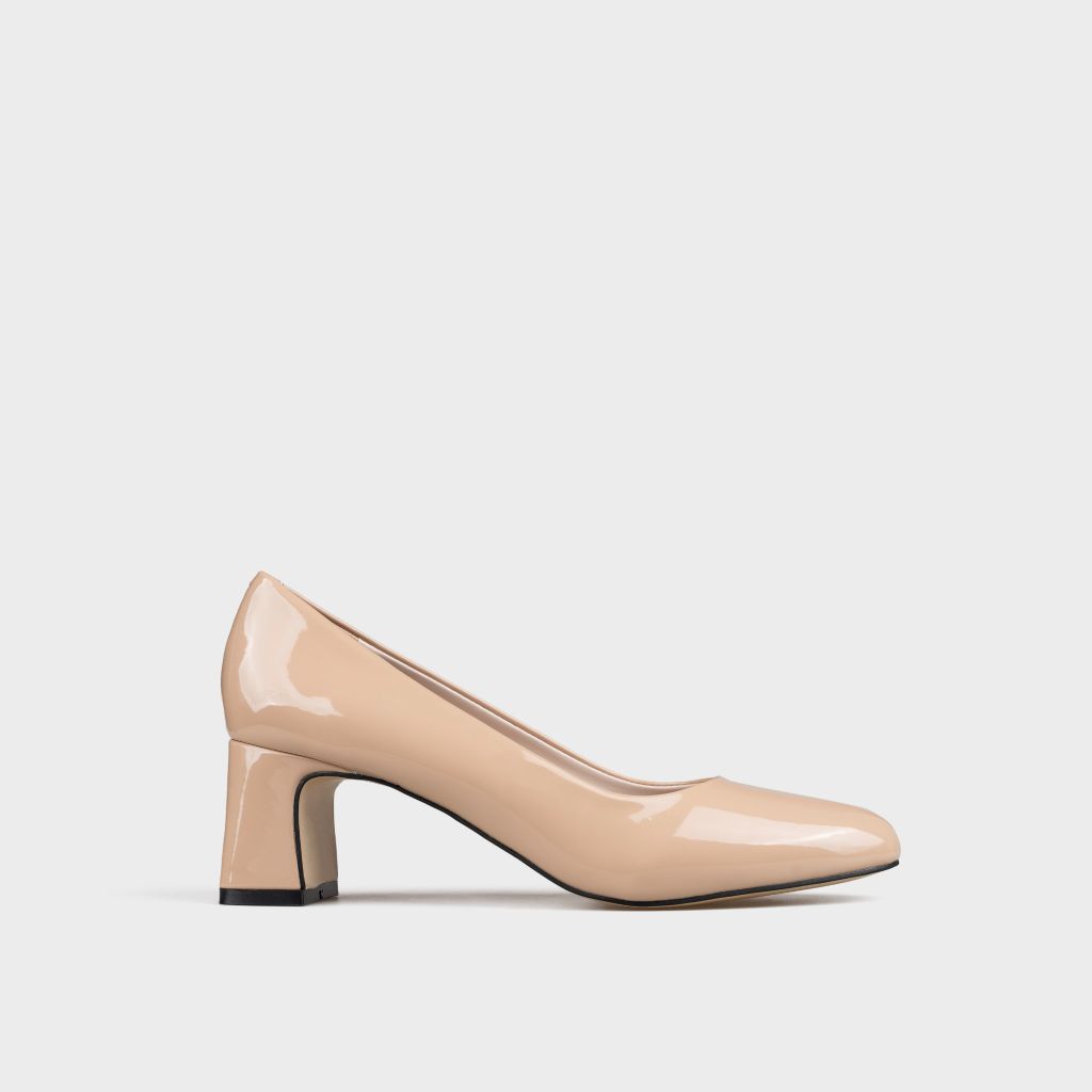 Giày Nữ Cao Gót Bít Mũi Tròn CHRISTINA-Q GBT104G