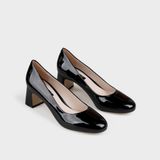Giày Nữ Cao Gót Bít Mũi Tròn CHRISTINA-Q GBT104G