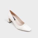 Giày Nữ Cao Gót Bít Mũi Vuông CHRISTINA-Q GBV150G