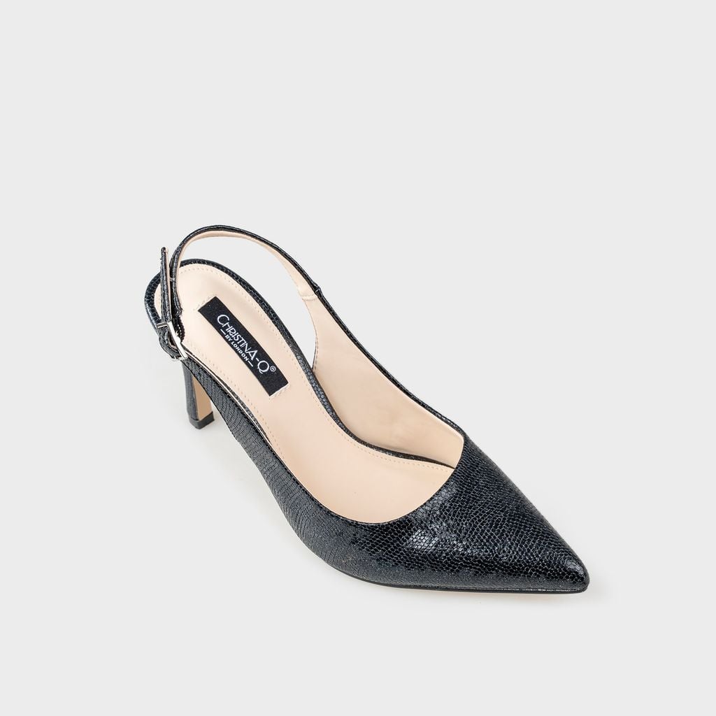 Giày Nữ Cao Gót Bít Mũi Nhọn CHRISTINA-Q GBN415G