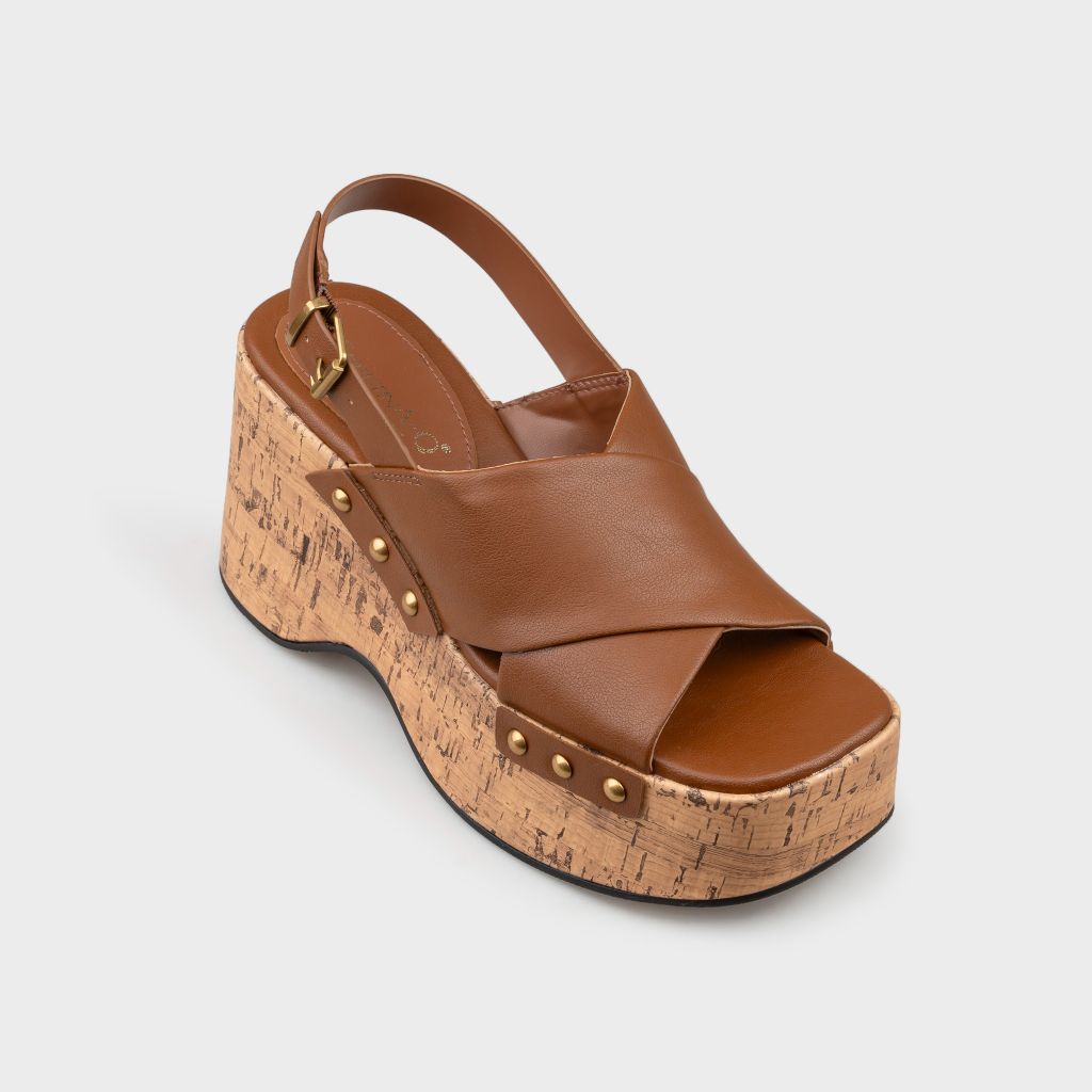 Giày Sandals Nữ Đế Xuồng CHRISTINA-Q XDX160G