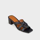 Guốc Nữ Gót Trụ CHRISTINA-Q GUN111G