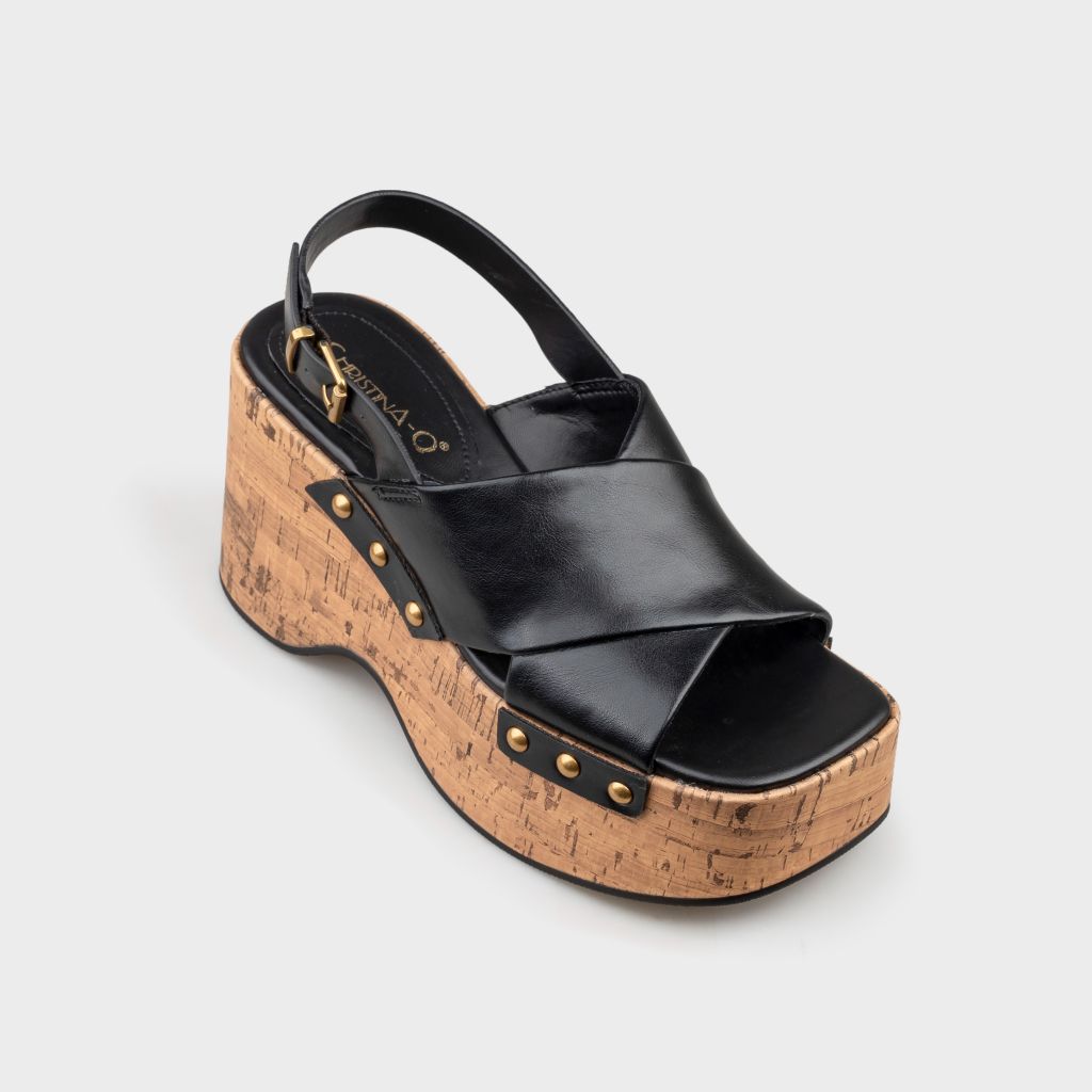 Giày Sandals Nữ Đế Xuồng CHRISTINA-Q XDX160G