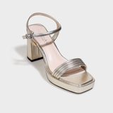 Giày Sandals Nữ Gót Trụ CHRISTINA-Q XDN361E