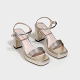 Giày Sandals Nữ Gót Trụ CHRISTINA-Q XDN361E