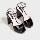 Giày Sandals Nữ Gót Trụ CHRISTINA-Q XDN370F
