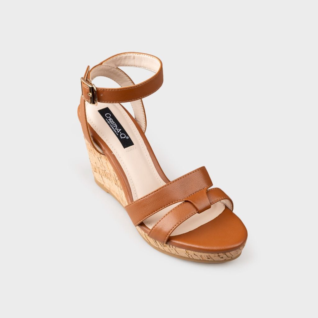 Giày Sandals Nữ Đế Xuồng CHRISTINA-Q XDX158G