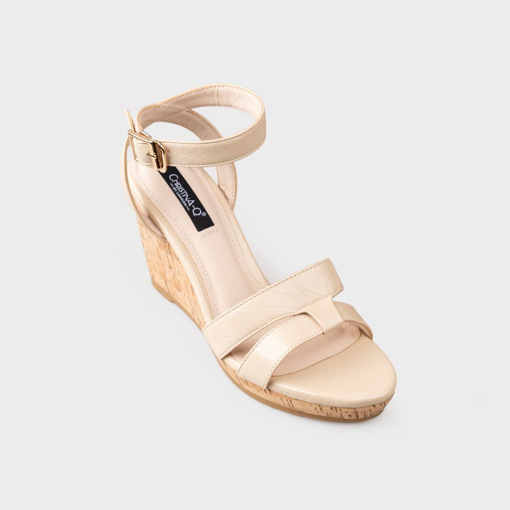 Giày Sandals Nữ Đế Xuồng CHRISTINA-Q XDX158G