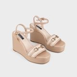 Giày Sandals Nữ Đế Xuồng CHRISTINA-Q XDX151G