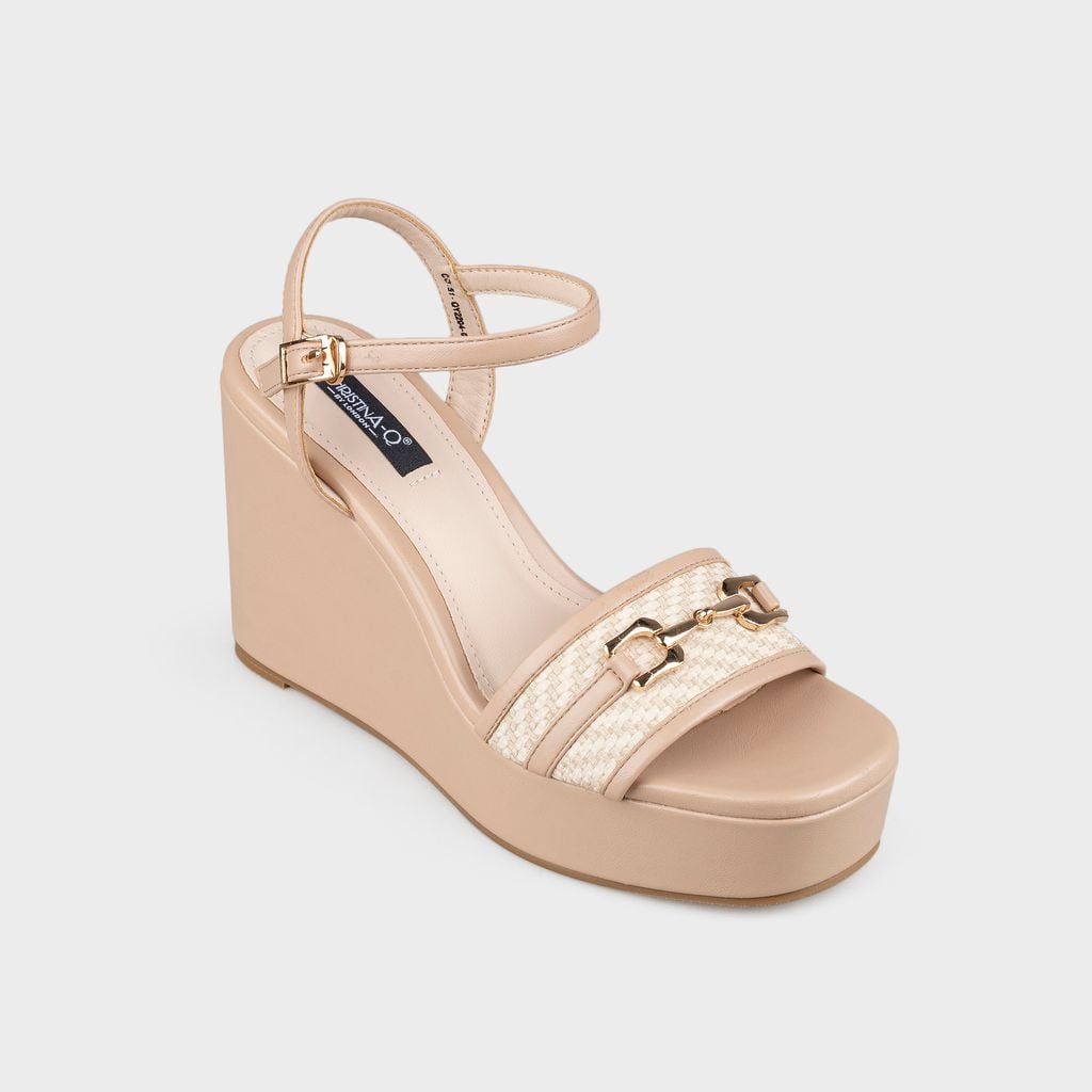 Giày Sandals Nữ Đế Xuồng CHRISTINA-Q XDX151G