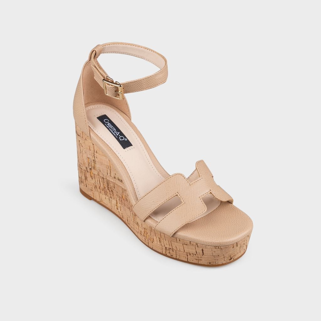 Giày Sandals Nữ Đế Xuồng CHRISTINA-Q XDX153G