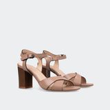 Giày sandals nữ gót trụ ChristinA-Q XDN304