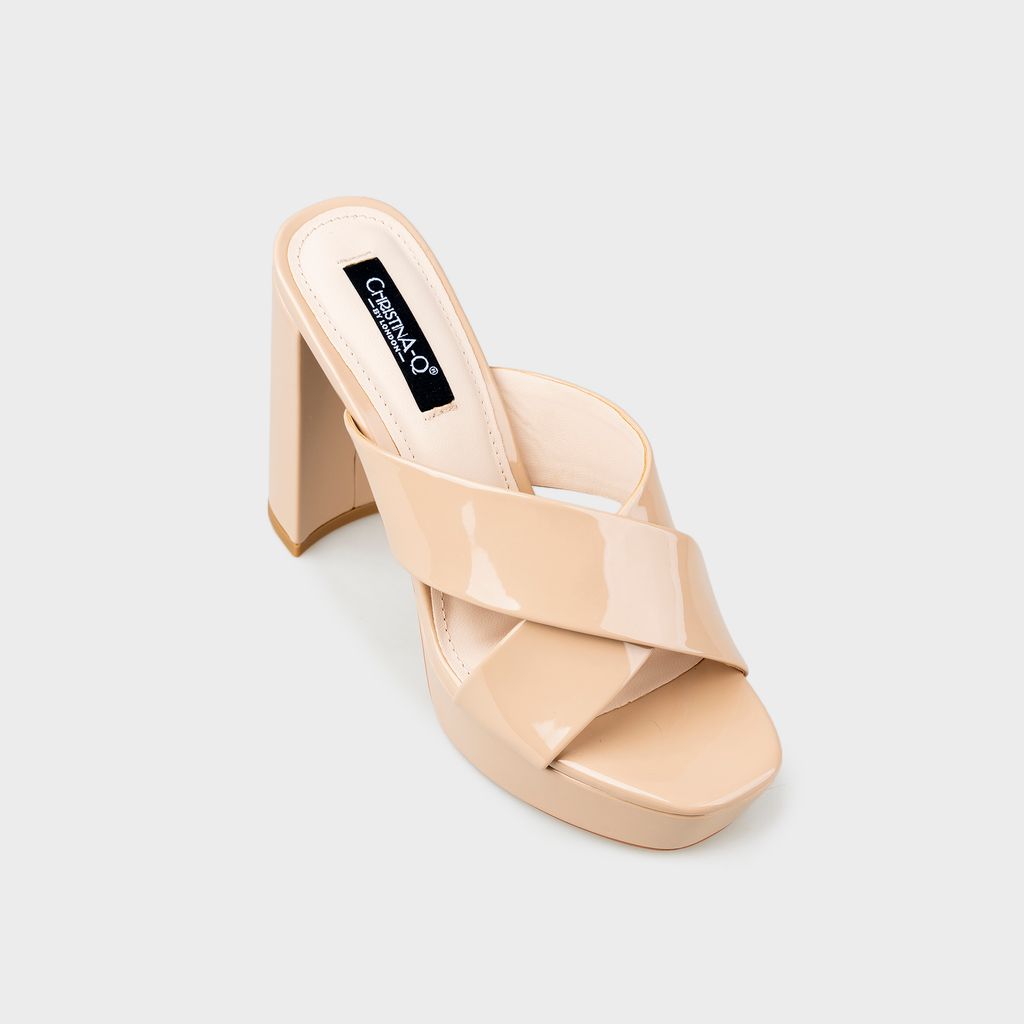 Guốc Nữ Gót Trụ CHRISTINA-Q GUN116H