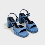 Giày Sandals Nữ Gót Trụ CHRISTINA-Q XDN363E