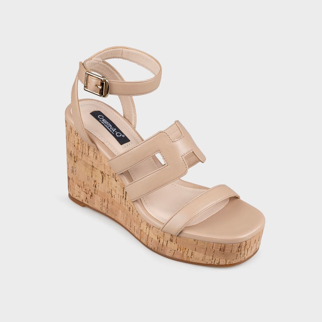 Giày Sandals Nữ Đế Xuồng CHRISTINA-Q XDX152G