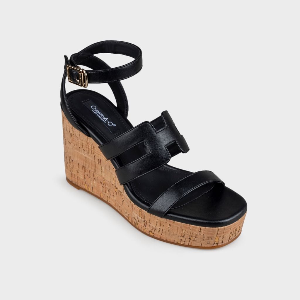 Giày Sandals Nữ Đế Xuồng CHRISTINA-Q XDX152G