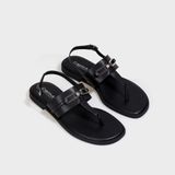 Giày Sandals Nữ Xỏ Ngón Đế Bệt CHRISTINA-Q XNB094F