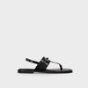 Giày Sandals Nữ Xỏ Ngón Đế Bệt CHRISTINA-Q XNB094F