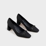 Giày Nữ Cao Gót Bít Mũi Vuông CHRISTINA-Q GBV149G
