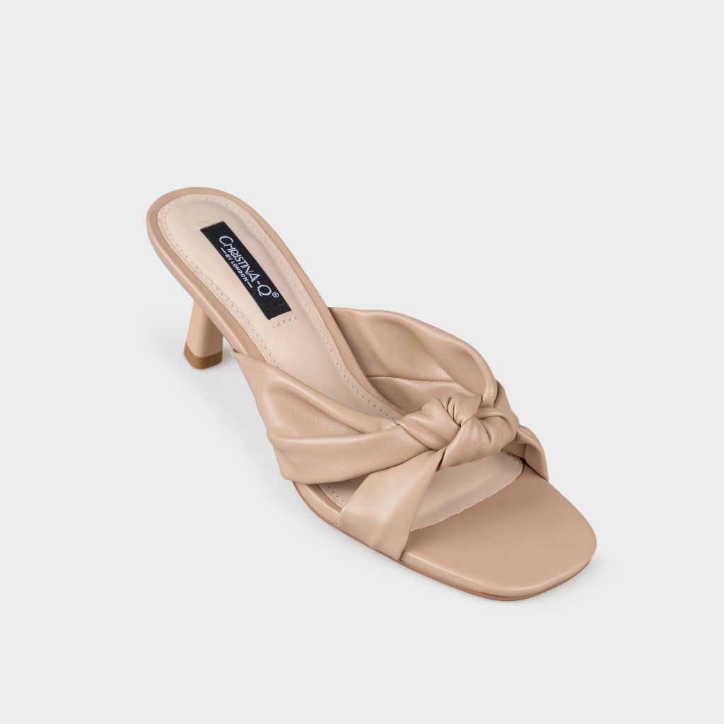 Guốc Nữ Gót Trụ CHRISTINA-Q GUN115G