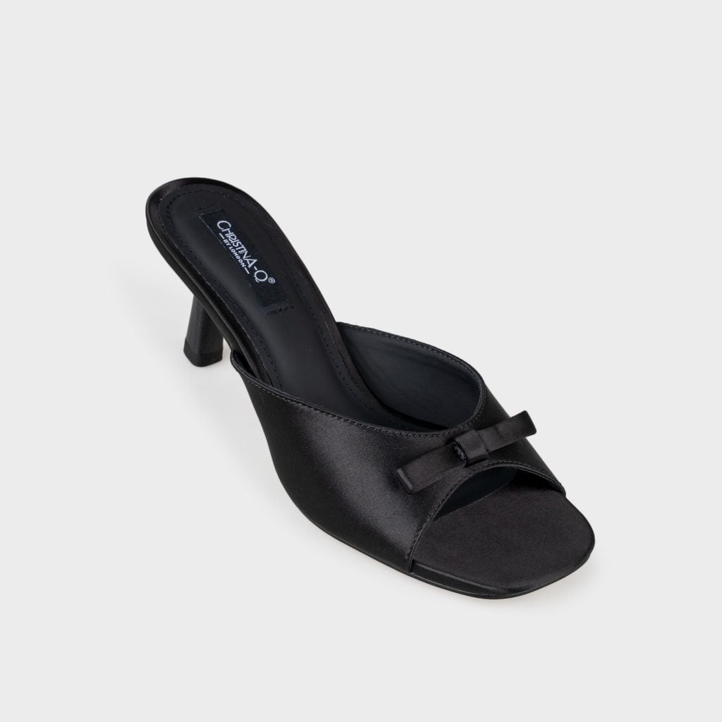 Guốc Nữ Gót Trụ CHRISTINA-Q GUN114G