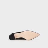 Giày Nữ Cao Gót Bít Mũi Nhọn CHRISTINA-Q GBN275F