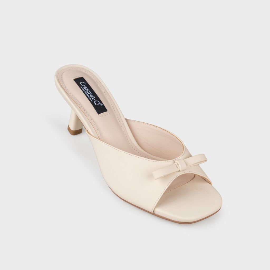 Guốc Nữ Gót Trụ CHRISTINA-Q GUN114G