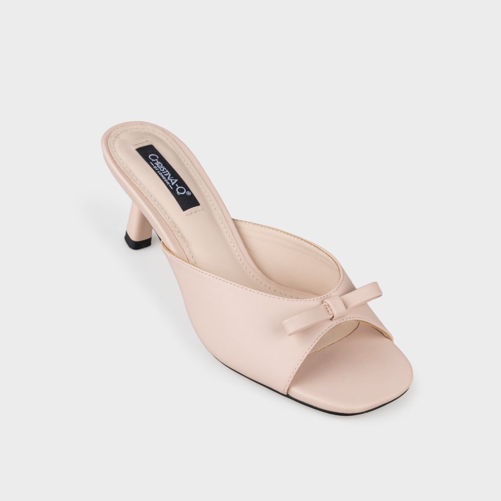 Guốc Nữ Gót Trụ CHRISTINA-Q GUN114G