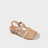 Giày sandals nữ đế xuồng ChristinA-Q XDX138